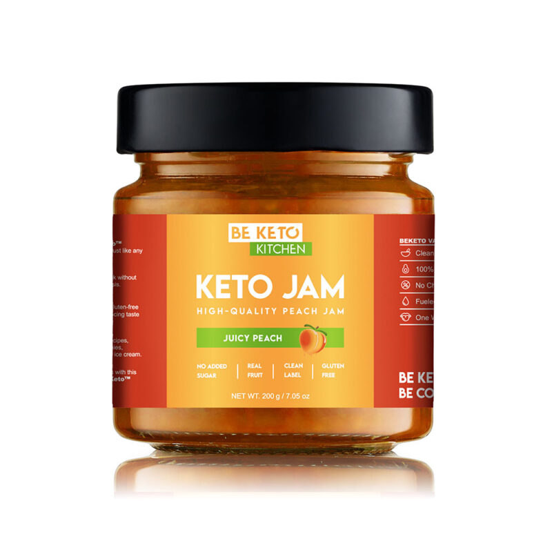 Confiture Keto - Pêche Juteuse 200g