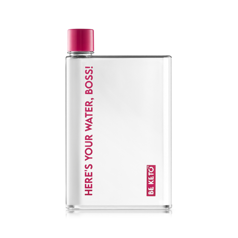Bouteille BeKeto - Here’s your water, boss! 420ml Rose