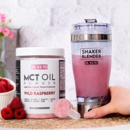 Poudre d’huile mct – framboise sauvage 300g
