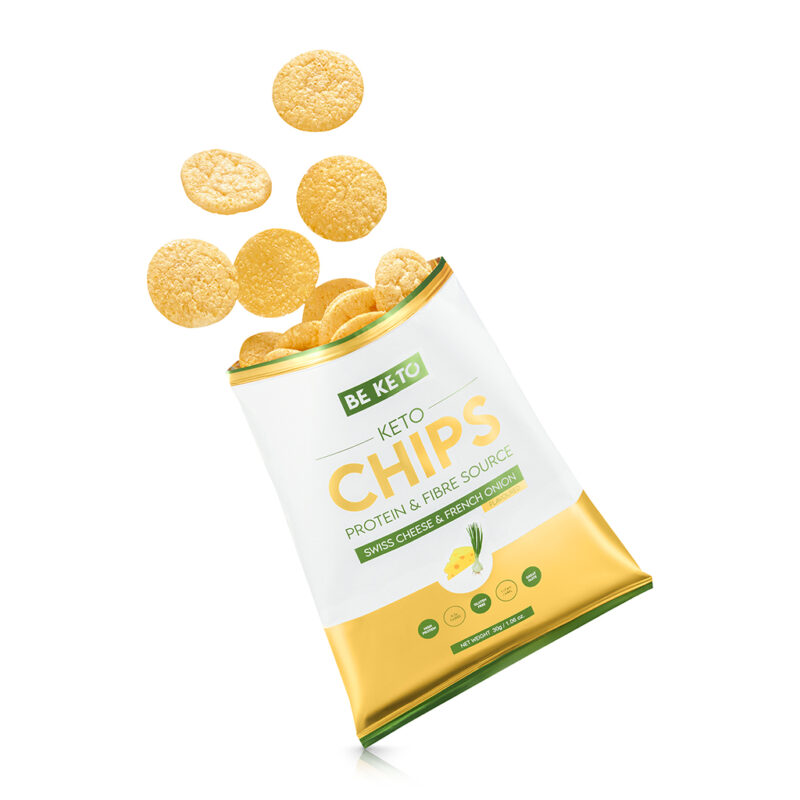 Chips Keto - Fromage Suisse & Oignon Français 30g