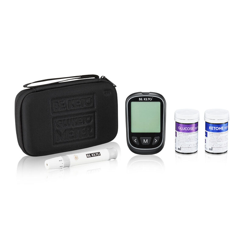 GluKeto Meter - Glucomètre et cétomètre (kit de démarrage)