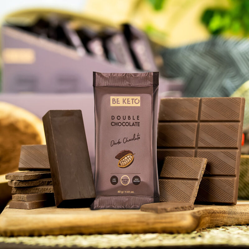 Barre Keto – Double Chocolat 40g