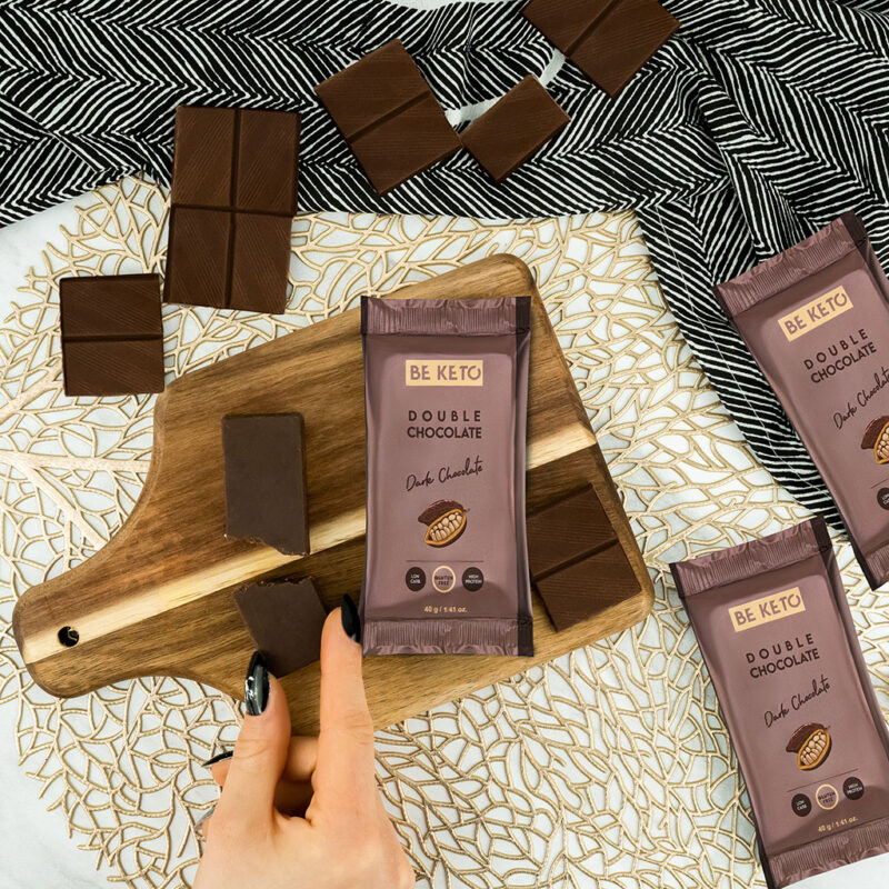 Barre Keto – Double Chocolat 40g