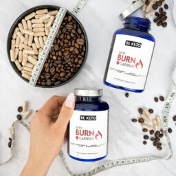 Keto Burn + Caféine – Brûle-Graisse – 180 capsules