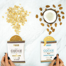 Keto-Cookies-Group.jpg Biscuit Keto - Noix de Coco & Amandes 50g