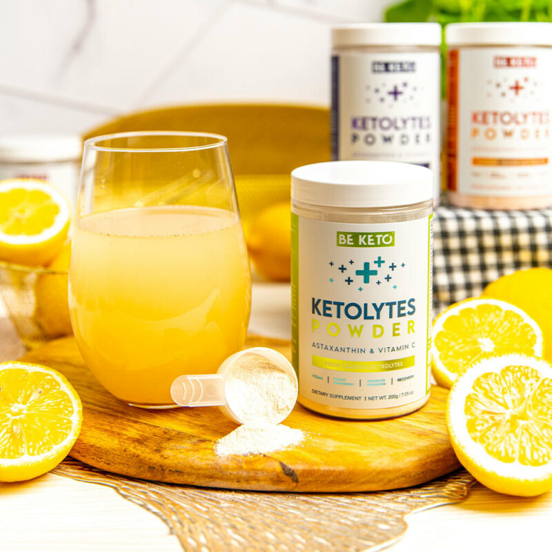 Poudre d'électrolytes Keto – Citron Frais 200g