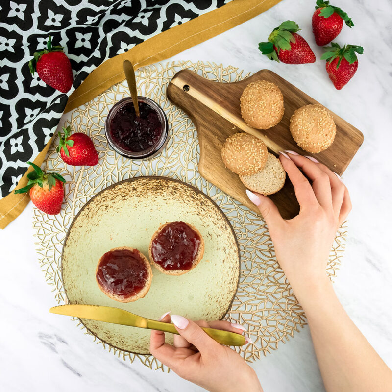 Petits Pains Keto Sans Gluten 8x25g