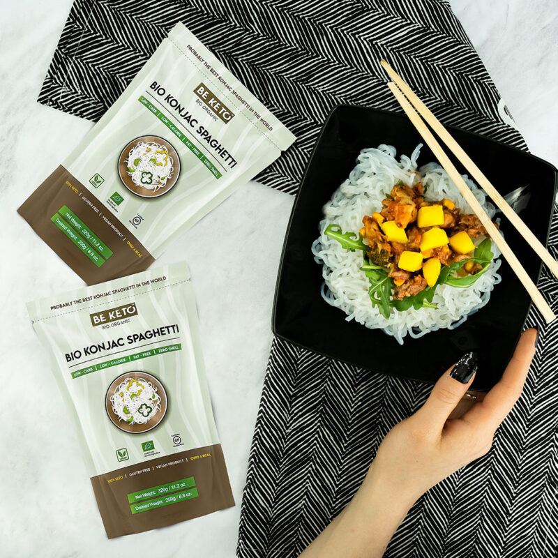 Konjac-Spaghetti2.jpg Pâtes Spaghetti de Konjac 320g