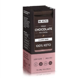 Lot de Chocolat Végétalien Keto 10 pcs.