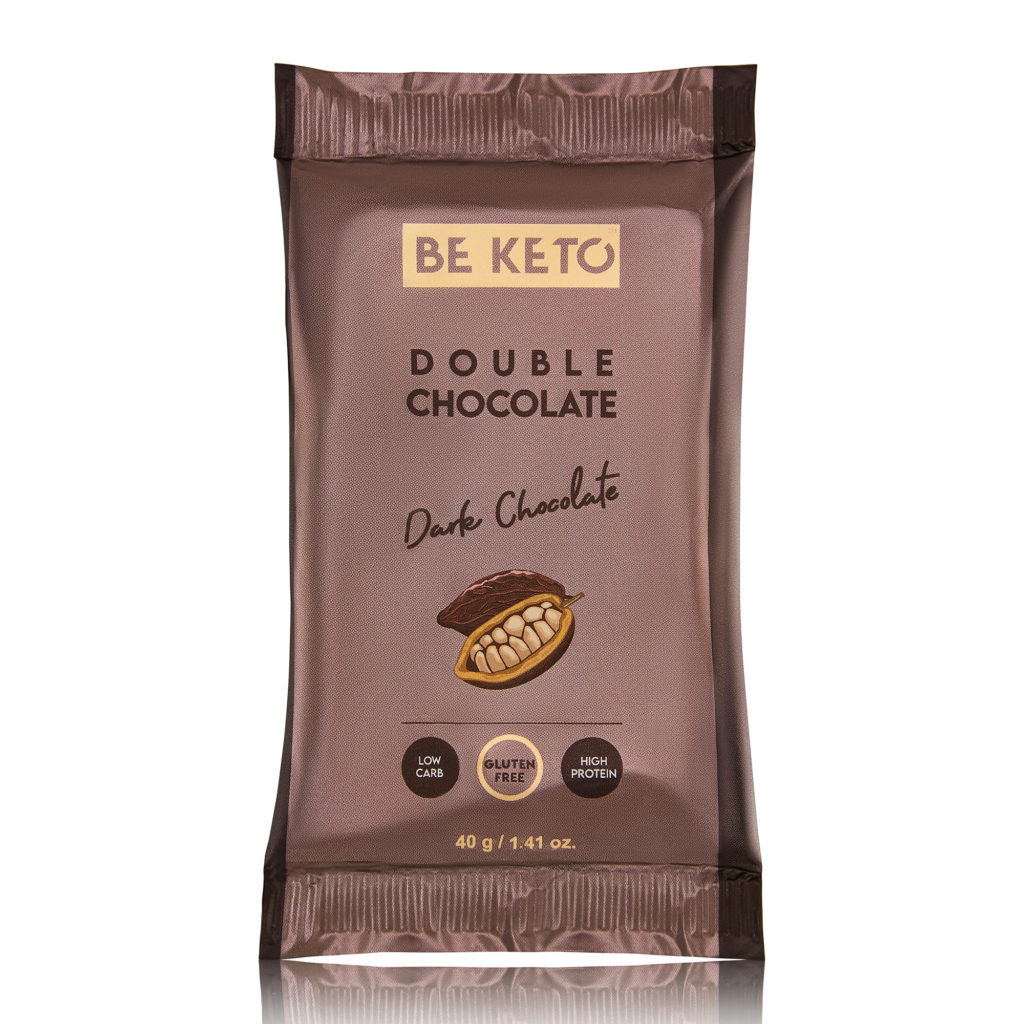Barre Keto – Double Chocolat 40g Barre Keto – Double Chocolat 40g