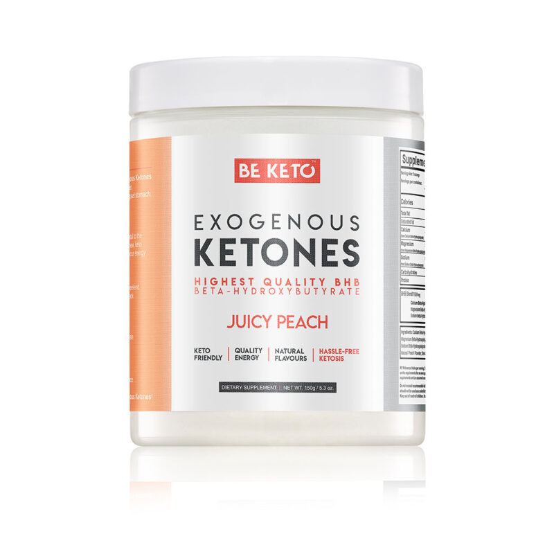 Cétones Exogènes – Pêche Juteuse 150g Cétones exogènes – pêche juteuse 150g