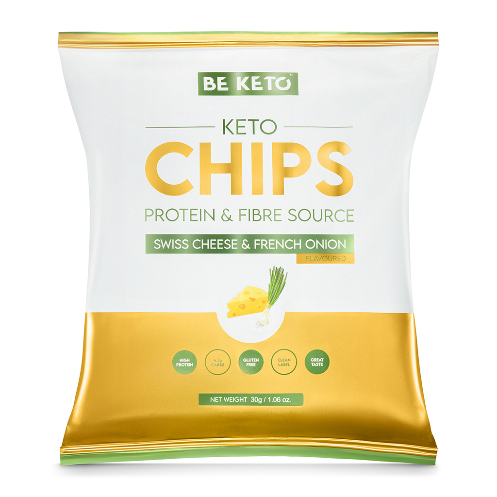 Chips Keto – Fromage Suisse & Oignon Français 30g Chips Keto - Fromage Suisse & Oignon Français 30g