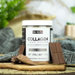 Collagène Keto + Huile MCT – Chocolat Naturel 300g Collagène keto + huile mct – chocolat naturel 300g