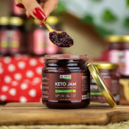 Confiture keto - cerise sur le dessus 200g