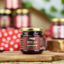 Confiture keto - cerise sur le dessus 200g
