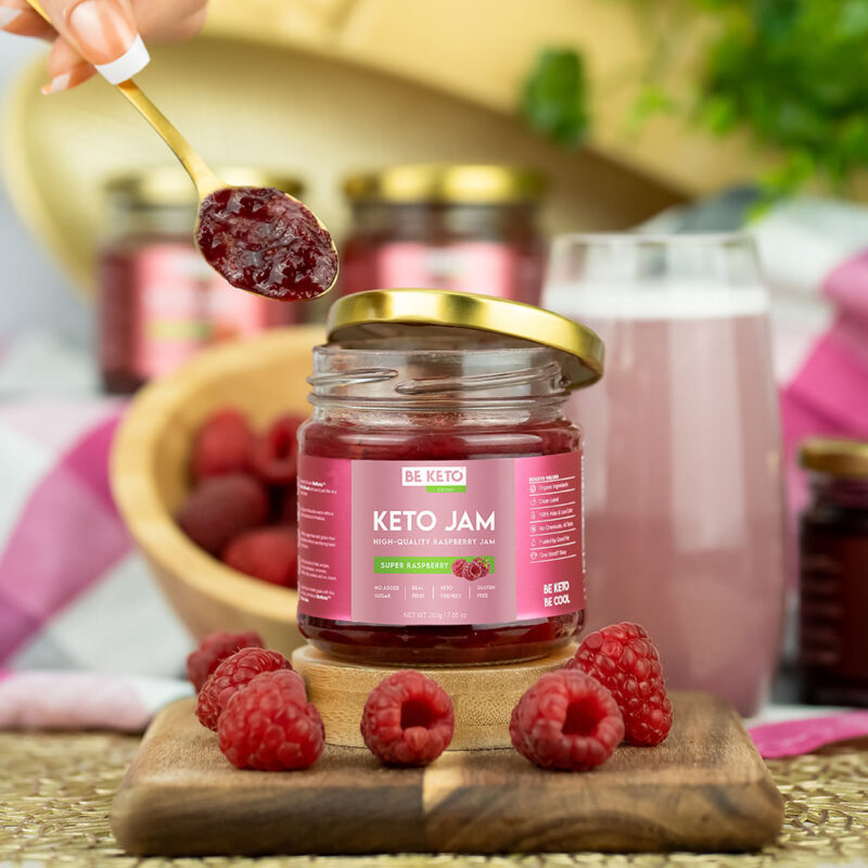 Confiture keto - super framboise 200g