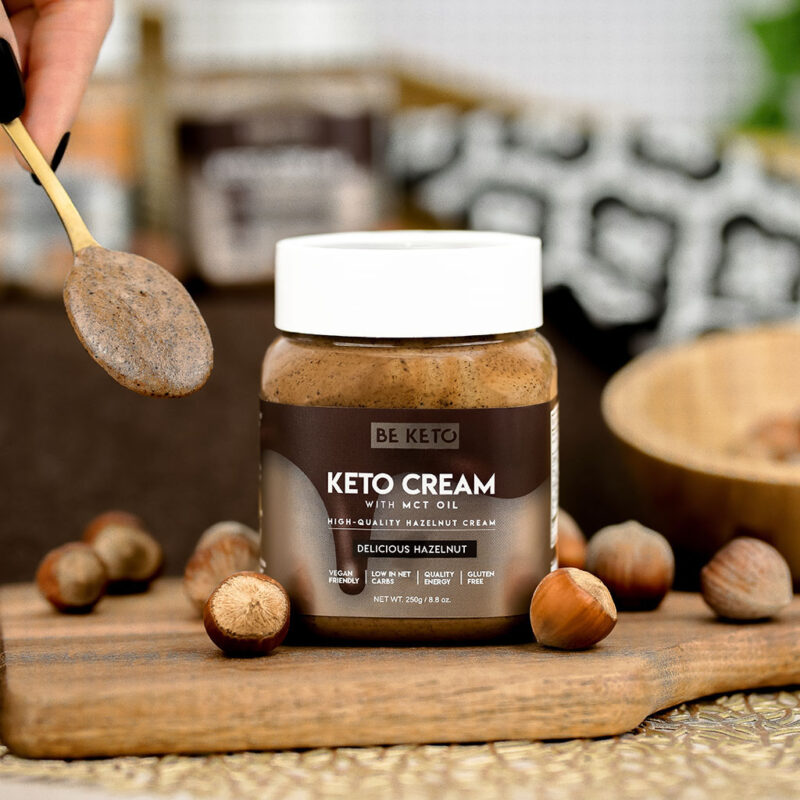 Crème keto - délicieuse noisette 250g