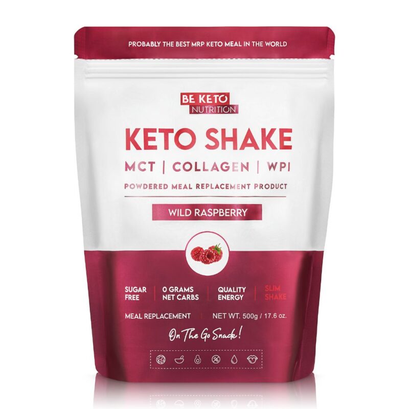 Diet keto shake - framboise sauvage 500g