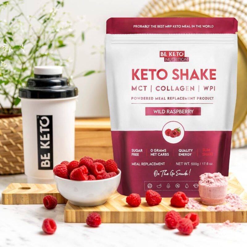 Diet keto shake - framboise sauvage 500g