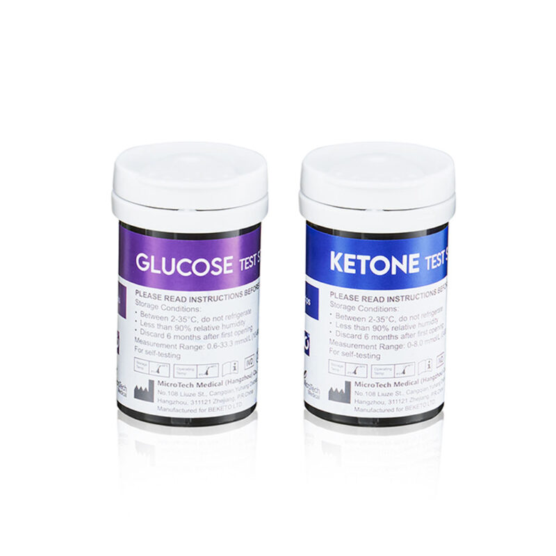 Gluketo meter - glucomètre et cétomètre (kit de démarrage)