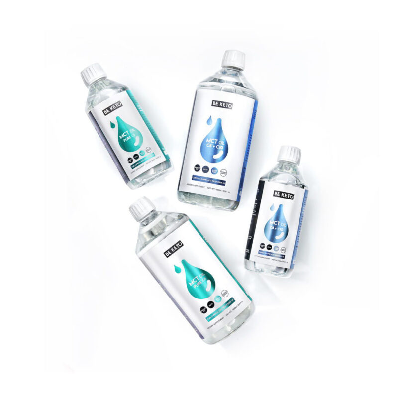 Huile mct bio 100% c8 1000ml