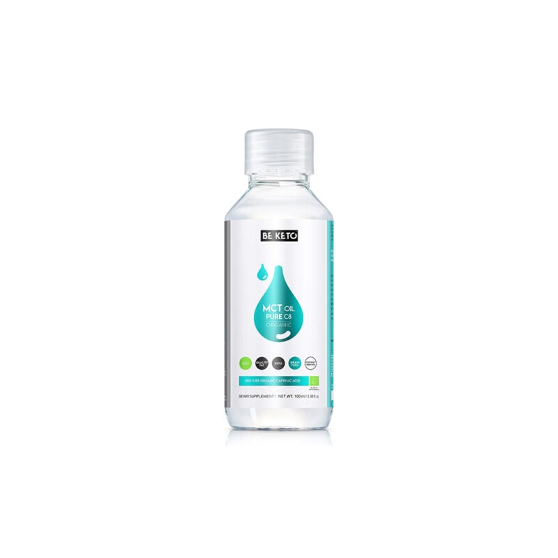 Huile mct bio 100% c8 100ml