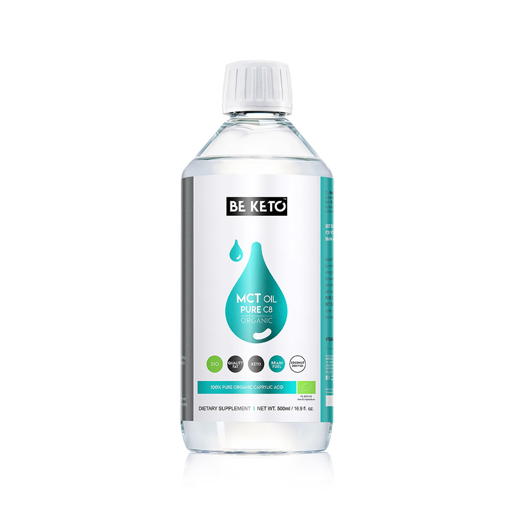Huile MCT BIO 100% C8 500ml
