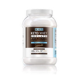 Isolat de whey keto huile mct noix de coco chocolat blanc 800g