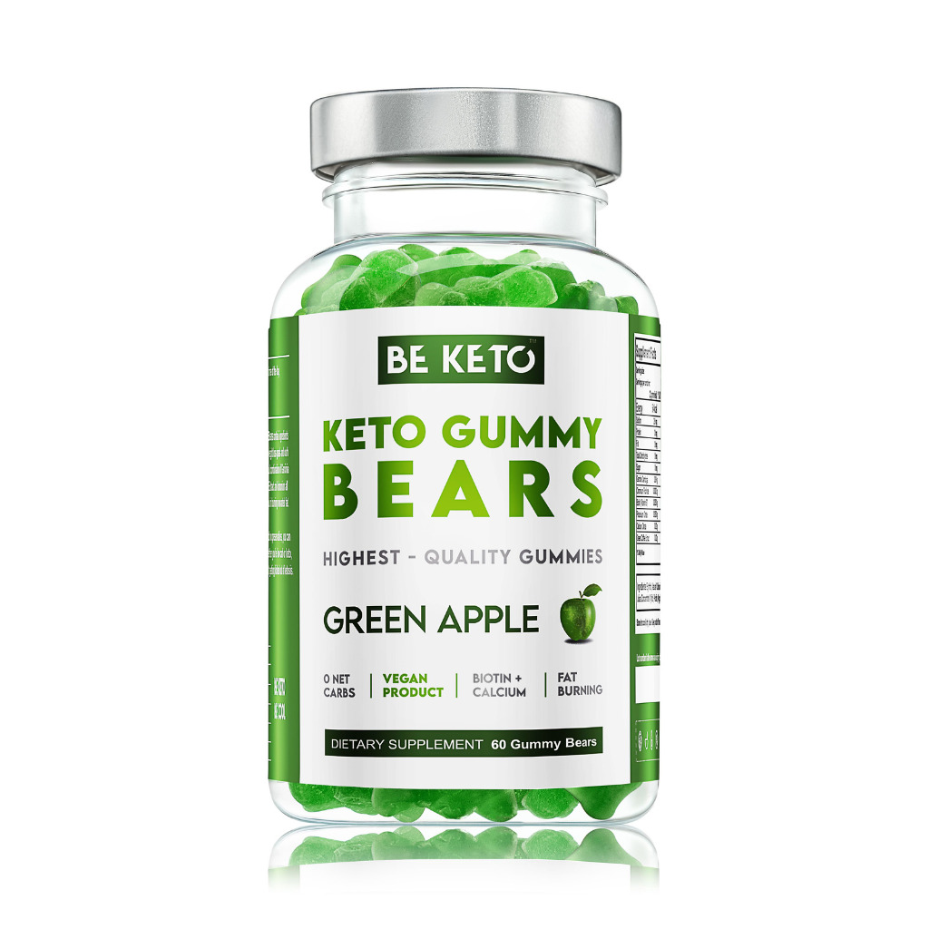 Oursons Céto à la Biotine – Pomme Verte