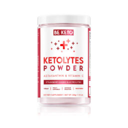 Poudre d'électrolytes keto – fraise cerise 200g