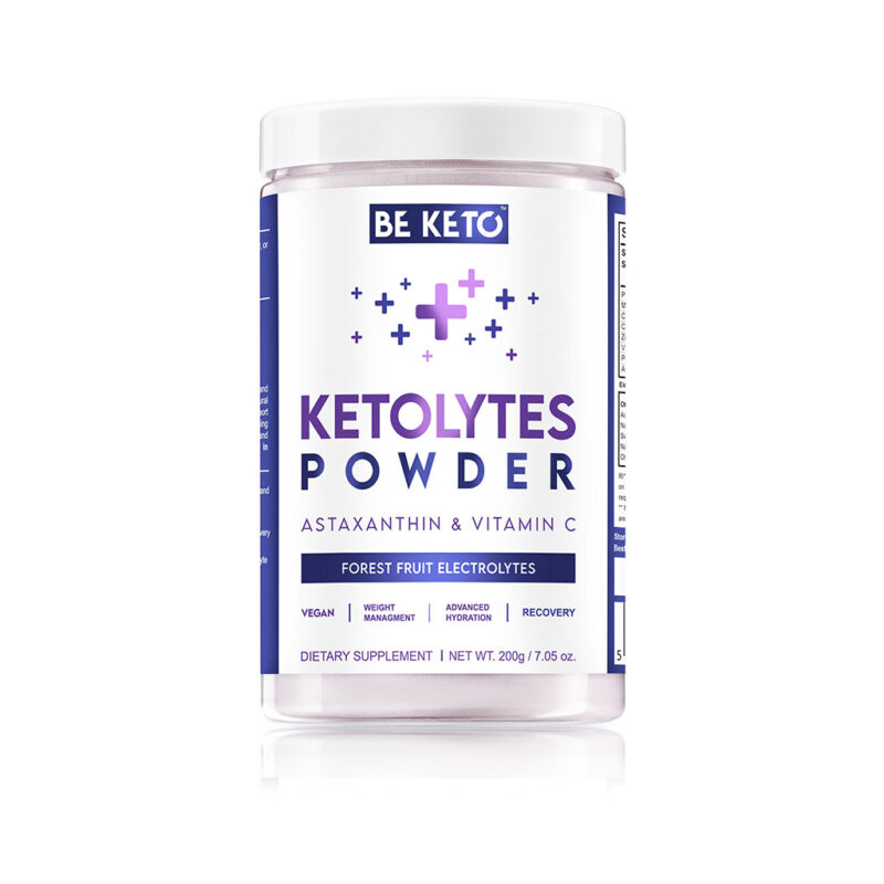Poudre d'électrolytes Keto – Fruits des Bois 200g Poudre d'électrolytes keto – fruits des bois 200g