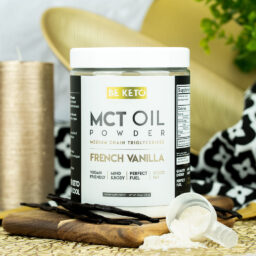 Poudre d’huile mct – vanille française 300g