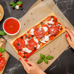 Base de pizza italienne keto 180g