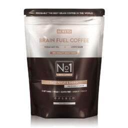 Cafe instantane brain fuel a lhuile mct et aux champignons lions mane