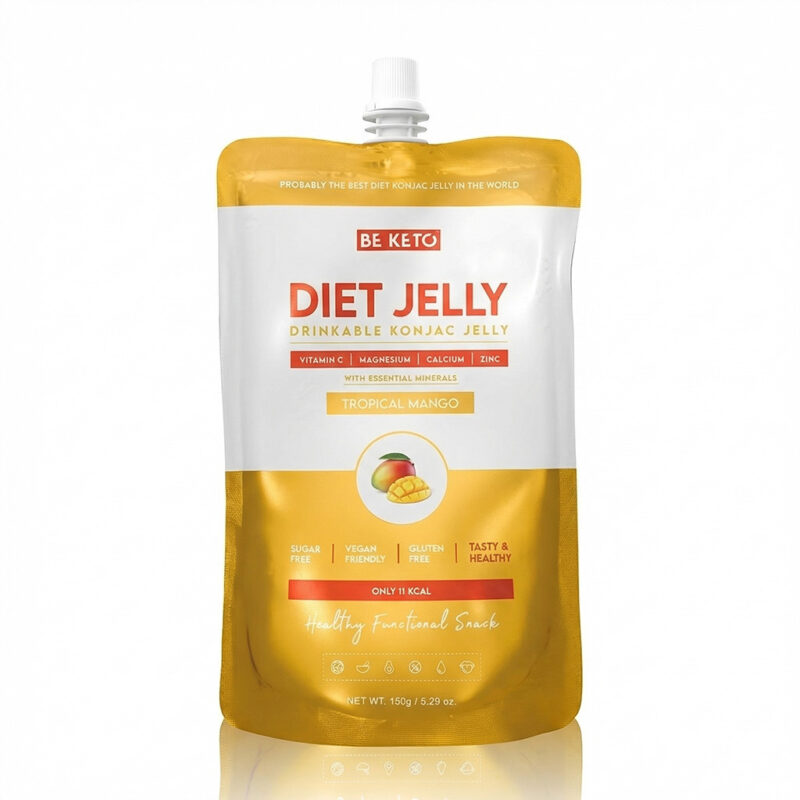 Gelée Konjac & Minéraux – Mangue Tropicale 150g Gelée konjac & minéraux – mangue tropicale 150g