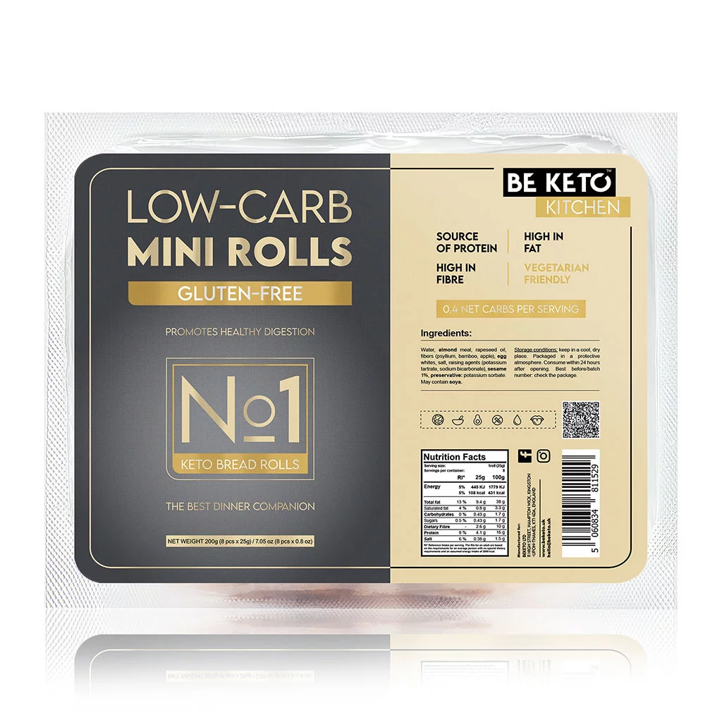 Petits Pains Keto Sans Gluten 8x25g