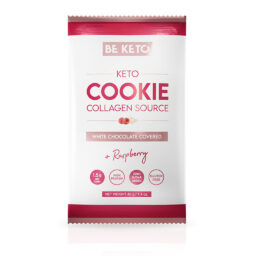 Biscuit Keto – Chocolat Blanc & Framboise 40g Biscuit keto – chocolat blanc & framboise 40g