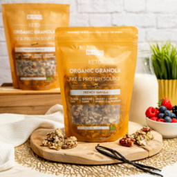 Granola keto bio - vanille française 250g