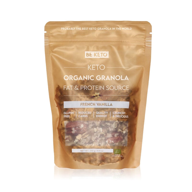 Granola keto bio - vanille française 250g