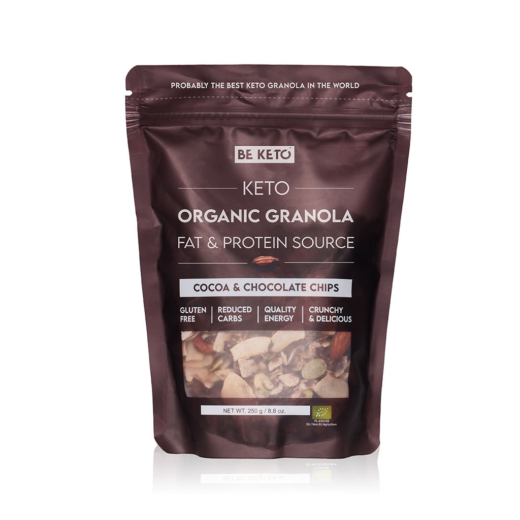 Granola Keto BIO - Cacao aux Pépites de Chocolat 250g
