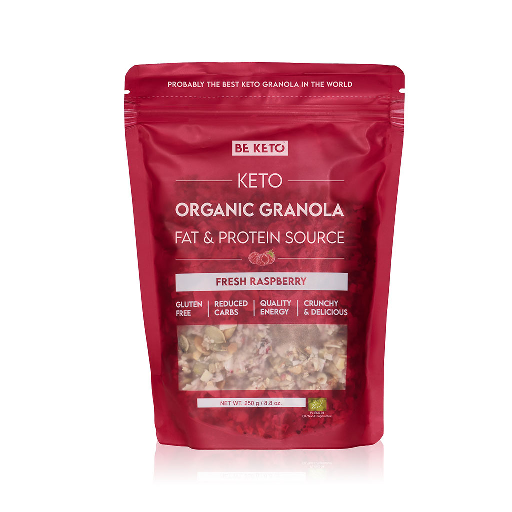 Granola Keto BIO - Framboise Fraîche 250g