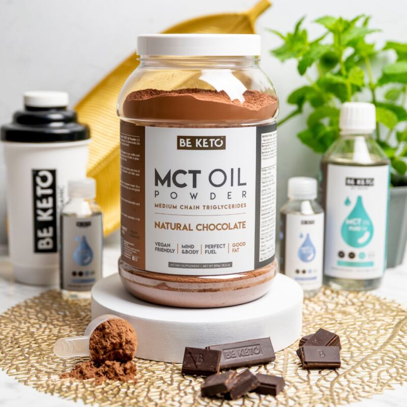 Poudre d’huile MCT – Chocolat Naturel 800g