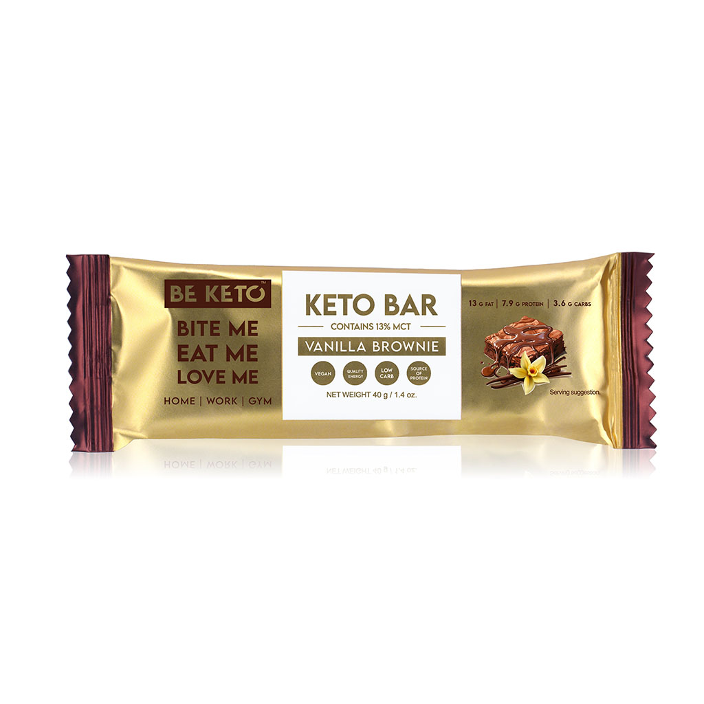 Barre Keto – Brownie à la Vanille 40g