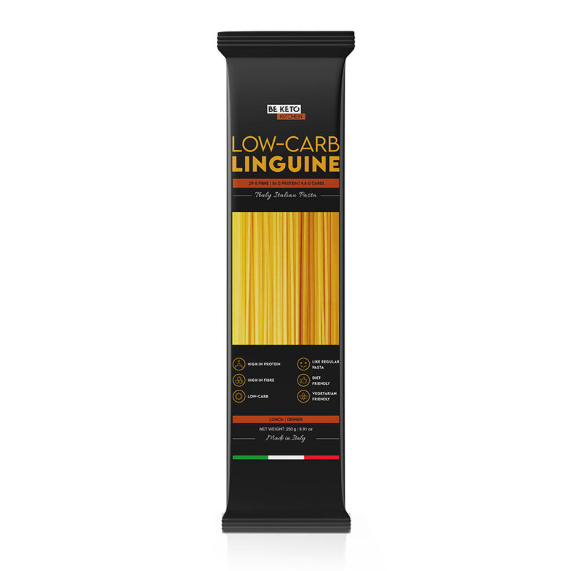 Pasta Linguine Low-Carb BIG 2_1024x1024px Pâtes Keto Linguine 250g