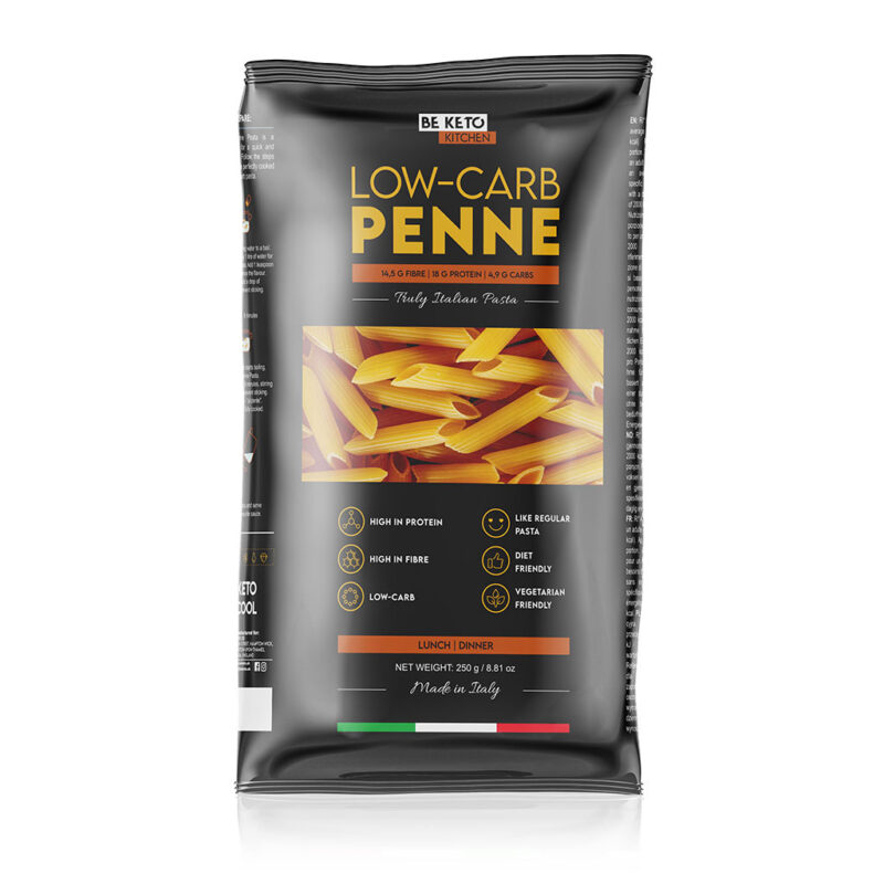 Pâtes Keto Penne 250g Pâtes keto penne 250g