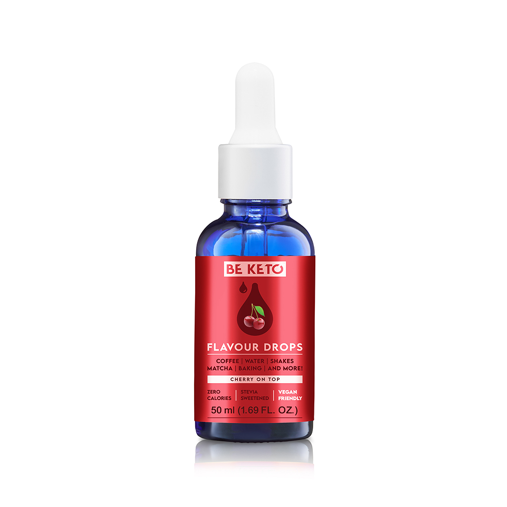 Gouttes Aromatisées – Cerise Sur Le Dessus 50ml