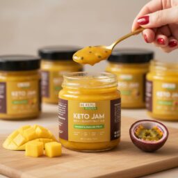 Confiture keto - mangue & fruit de la passion 200g