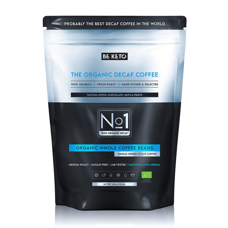 Café bio en grains décaféiné 250g