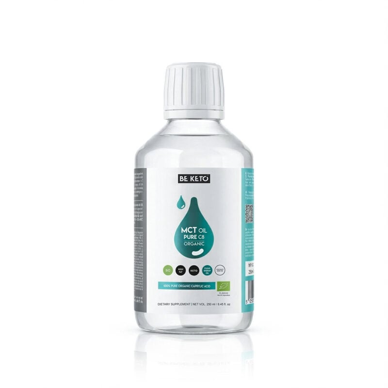 Huile mct bio 100% c8 250ml