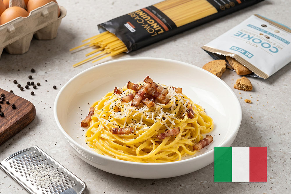 Keto carbonara